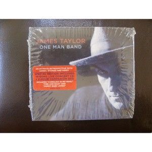 James Taylor One Man Band 2007  CD + DVD Set NEW